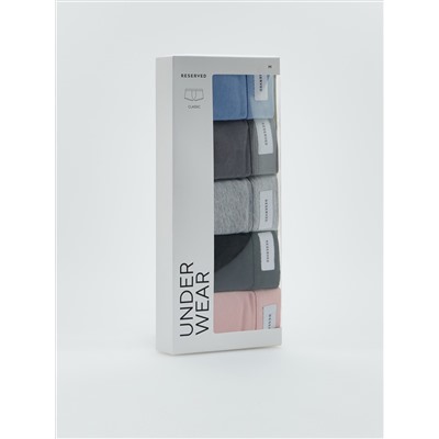 Boxershorts im Classic-Fit, 5er-Pack