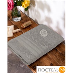Полотенце Kарвен "PETEK BORDUR DUZ "Lux Cotton 50*90 1шт махра H 5159 acik gri
