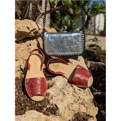 AB.ZAPATOS · 320-94+Pelle CANDELA plata АКЦИЯ