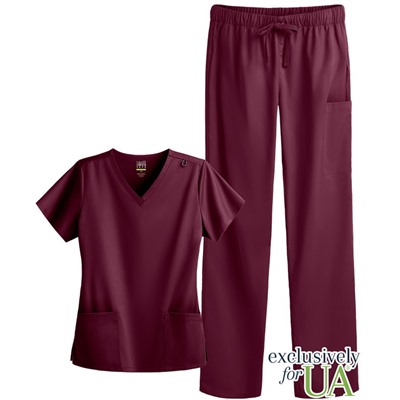 Maevn Women's Value STRETCH Scrub Set