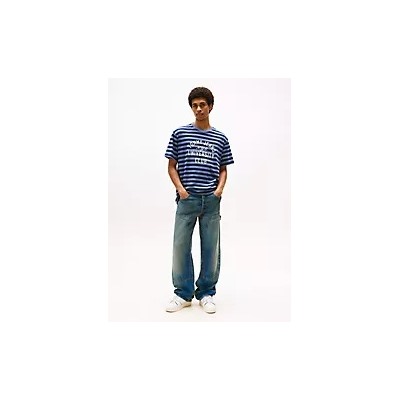 Tommy Jeans Stripe Graphic Logo T-Shirt