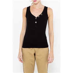 Camiseta de tirantes Negro