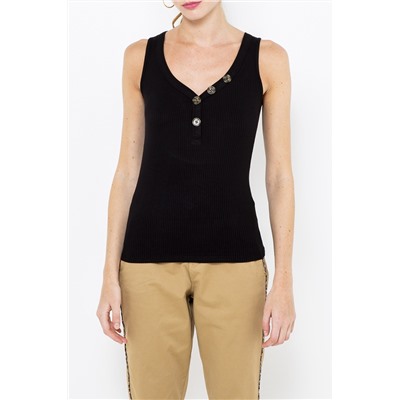 Camiseta de tirantes Negro
