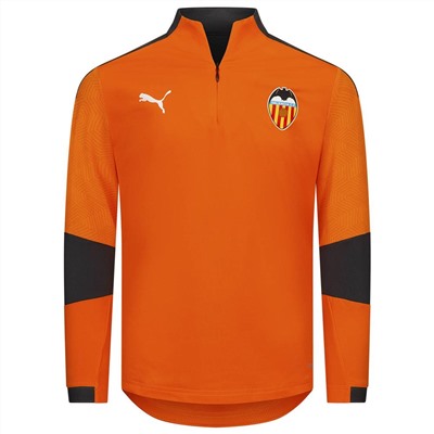 FC Valencia PUMA Kinder 1/4-Zip Training Sweatshirt 758349-03