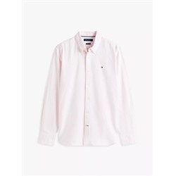 Regular Fit Stripe Stretch Oxford Shirt