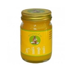 Тайский Желтый бальзам для массажа 100 мл/Yellow balm with people 100 ml