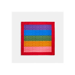 Colorblock Signature Silk Bandana