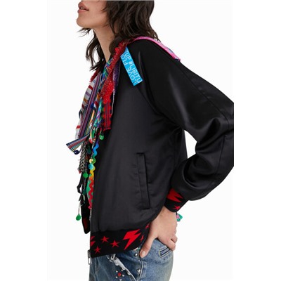 Chaqueta bomber cintas Johnson Hartig