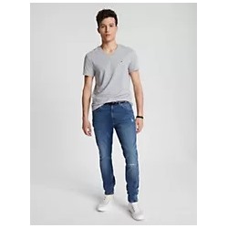 Slim Fit Solid V-Neck T-Shirt