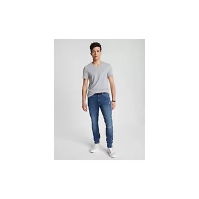 Slim Fit Solid V-Neck T-Shirt