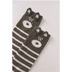 Calcetines largos print oso 3D