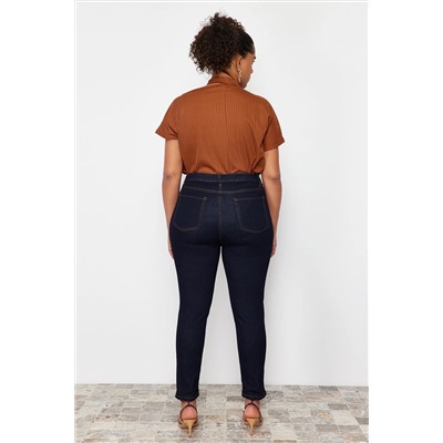 Koyu Mavi Estra Esnek Skinny Jeans TBBSS24CJ00006