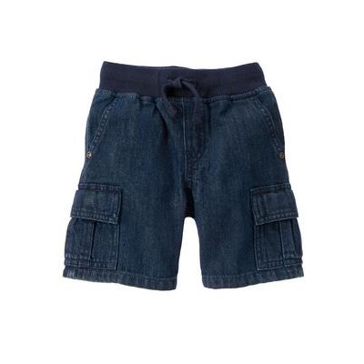 Denim Cargo Shorts