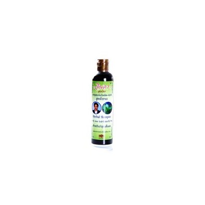 Тайский шампунь от выпадения волос на травах JINDA 250 ml/ JINDA HERBAL shampoo fresh mee leaf 250 ml