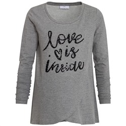Damen Umstands-Sweatshirt mit Stillfunktion