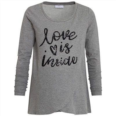 Damen Umstands-Sweatshirt mit Stillfunktion