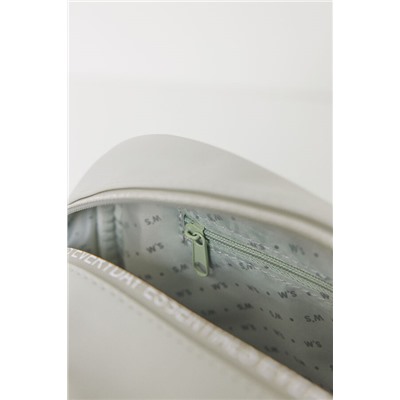 Neceser mediano rubber verde