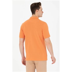 Erkek Kiremit Polo Yaka Tişört