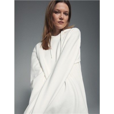 Kapuzenjacke aus Sweatjersey