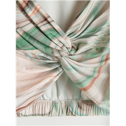Bluse, gemustert