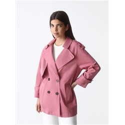 SHORT TRENCH COAT