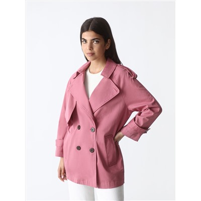 SHORT TRENCH COAT