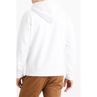 Sudadera con capucha - Blanco