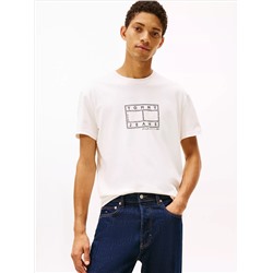 Tommy Jeans Flag Logo T-Shirt