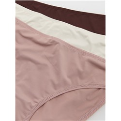 Schlichte Slips, 3er-Pack