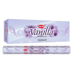 HEM  Vanilla Tall Hexa Благовония храмовые (длинные) Ваниль 10шт