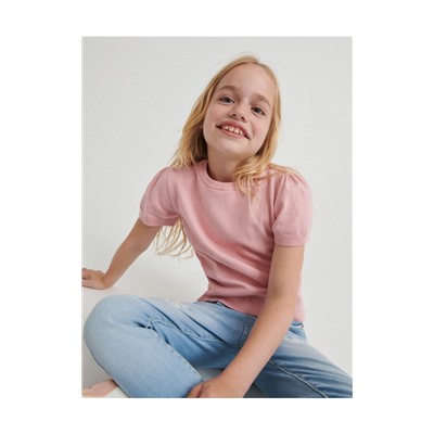 Jeans mit hoher Taille