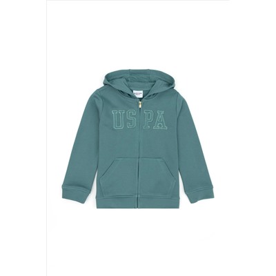 Kız Çocuk Mint Basic Sweatshirt
