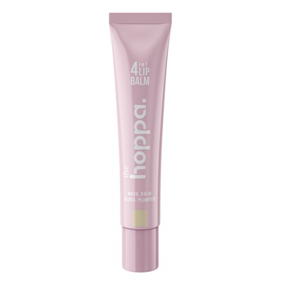 [THE HOPPA.] Бальзам для губ 4 в 1 MASK, BALM, GLOSS, PLUMPER Glow Up 4 in1 Lip Balm, 9 гр