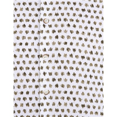 Haki Slim Fit Uzun Kollu Gömlek