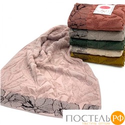 Полотенце Карвен "BEGONYA" 50*90 6 шт. махра Н 5109