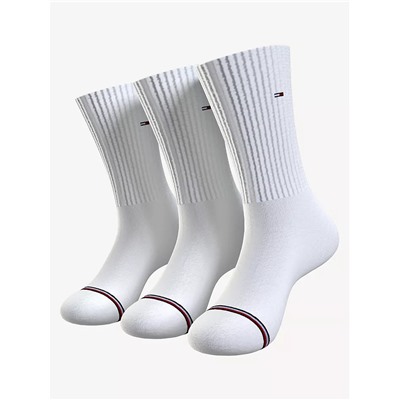 TOMMY HILFIGER ATHLETIC CREW SOCKS 3-PACK