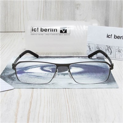 IB00006 - Оправа ic!Berlin Grimsel gun metal + футляр