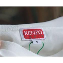 Kenz*o  лонгслив  из нежного хлопка, модель унисекс. Отшиты на фабрике из остатков оригинальных тканей бренда