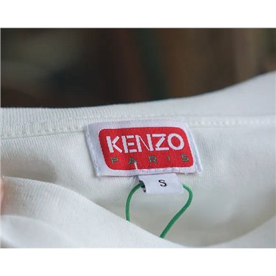 Kenz*o  лонгслив  из нежного хлопка, модель унисекс. Отшиты на фабрике из остатков оригинальных тканей бренда