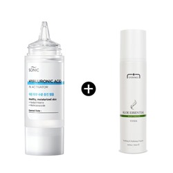 ★SALE★ Hyaluronic Acid 1% Activator (New) + SFERANGS Aloe Essential Soothing Toner, Интенсивно увлажняющая сыворотка