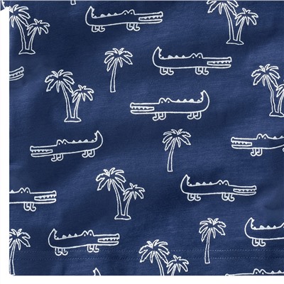 Baby T-Shirt mit Allover-Print