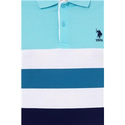 Erkek Turkuaz Polo Yaka Tişört