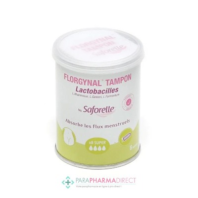 Saforelle Florgynal Super 8 Tampons
