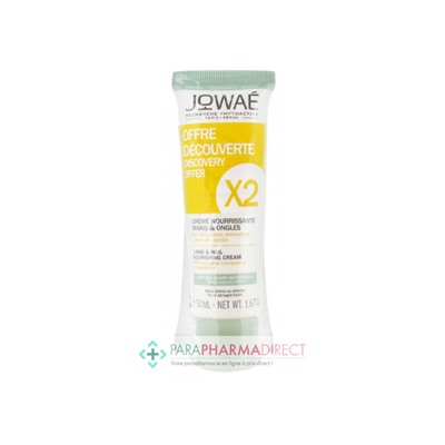 Jowae Crème Nourrissante Mains et Ongles 2x50mlLot  × 2