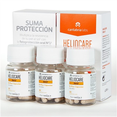 Heliocare 360 D Plus PACK Triplo