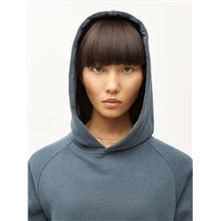 ТРИКОТАЖНОЕ OVERSIZE ХУДИ ИЗ ПЕРЕРАБОТАННЫХ МАТЕРИАЛОВ