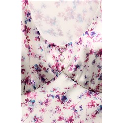 VESTIDO MINI SATINADO ESTAMPADO