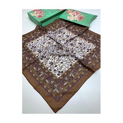 Платок женский с рисунком (70*70 см.) арт. 239677