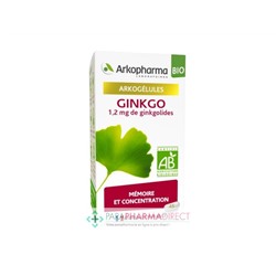 ArkoPharma ArkoGélules - Ginkgo - Mémoire Concentration - BIO 45 gélules