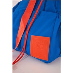 Bolso multiusos nylon azul